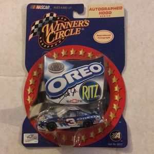 Winner’s circle NASCAR cars